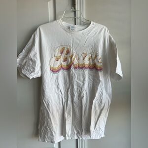 White and Rainbow 'Bride'  T-Shirt